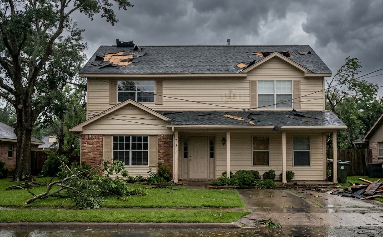 Storm damage roof repair and insurance claim assistance in Philadelphia PA